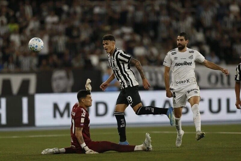 Botafogo vs Santos - 3 điểm đầy xứng đáng