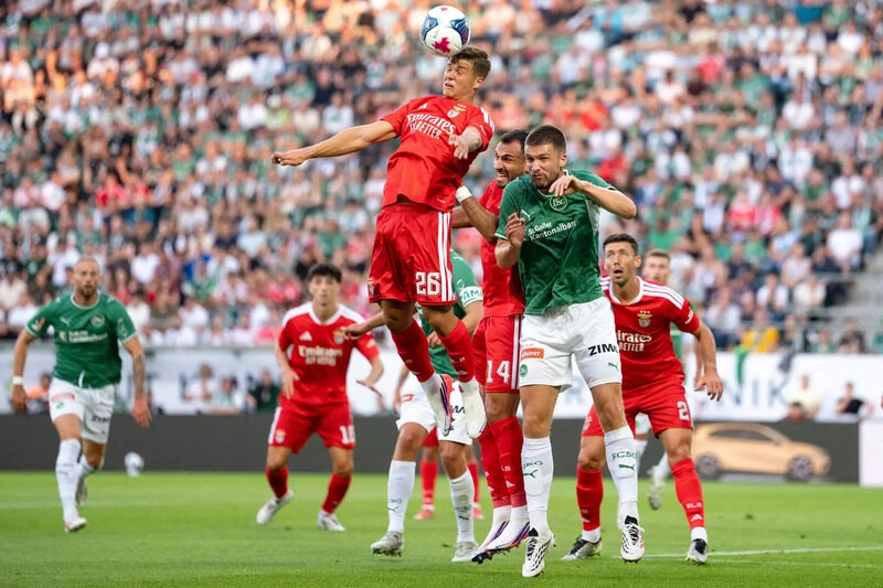 Benfica vs St. Gallen - Ngược dòng ấn tượng