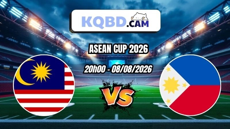 Kết quả bóng đá Malaysia vs Philippines Ngày 08/08/2026