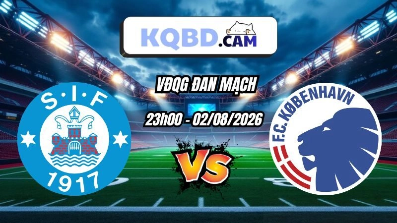 Kết quả bóng đá Silkeborg vs Copenhagen Ngày 02/08/2026
