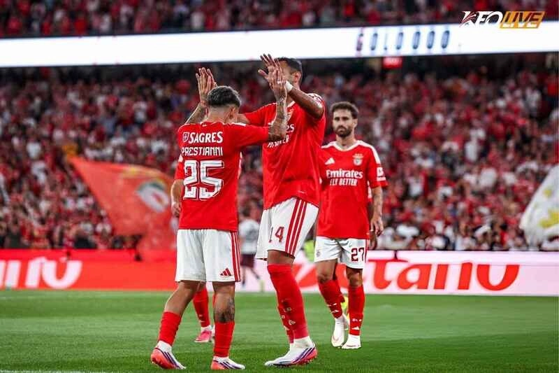 Benfica vs Hearts - Sức mạnh áp đảo