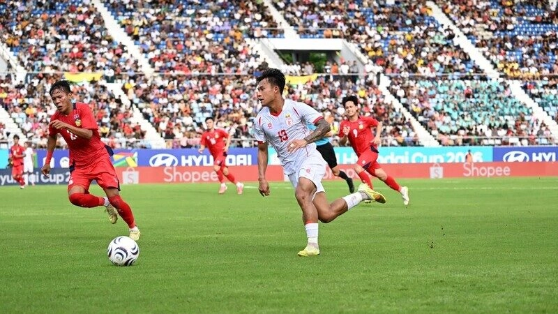 Myanmar vs Lào - Thắng lợi tưng bừng